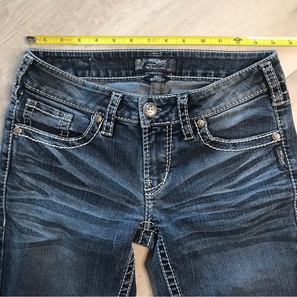 Silver Jeans Aiko Bootcut women’s denim country western - Picture 4 of 10